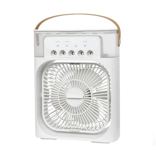 Portable Desktop Air Cooler Fan — Mini Personal AC with Water Cooling